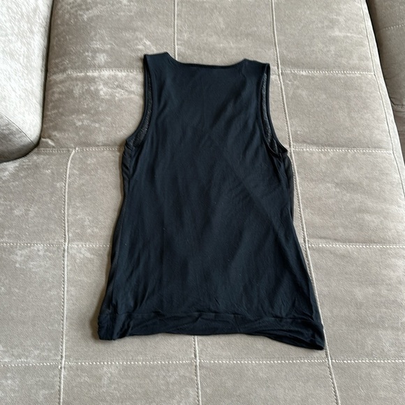 Express Black Wrap Tank Top - Picture 5 of 13